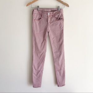 AEO Denim X Blush Pink Jeggings